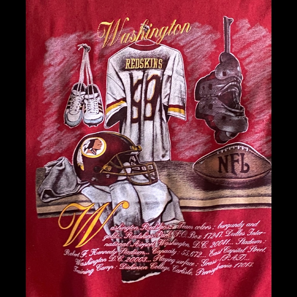 Collectors Item Washington Football Paraphernalia. ⭐️Vintage⭐️